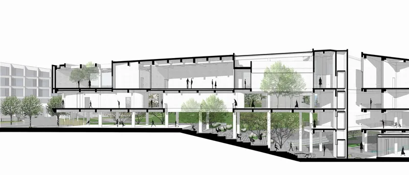 BIM architecture | Space shaping in line with the trend, designed by Zhejiang Jiande Airport Aviation Industry University Research Base/Gad Jiedi