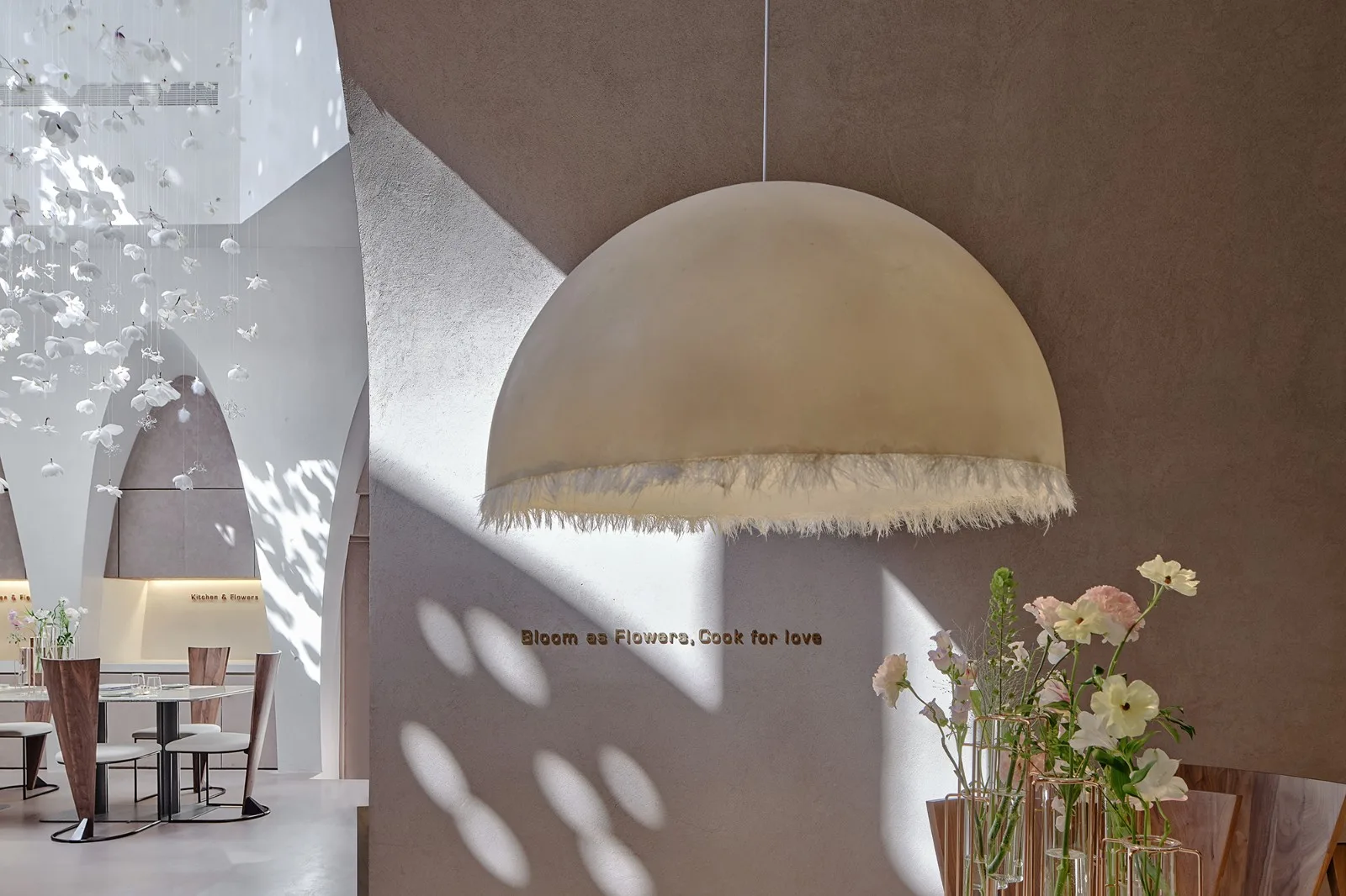 BIM Architecture | Flower Kitchen Designer "She" and His Ninth Love/Liang Zhu Design Firm