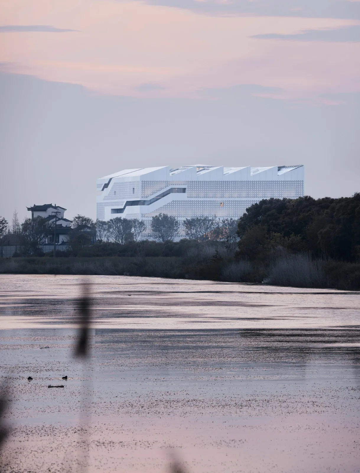 BIM Architecture | Rural Ideal of "Square Warehouse and Round Grain", Haimen Yungu Agricultural Exhibition Hall/ad