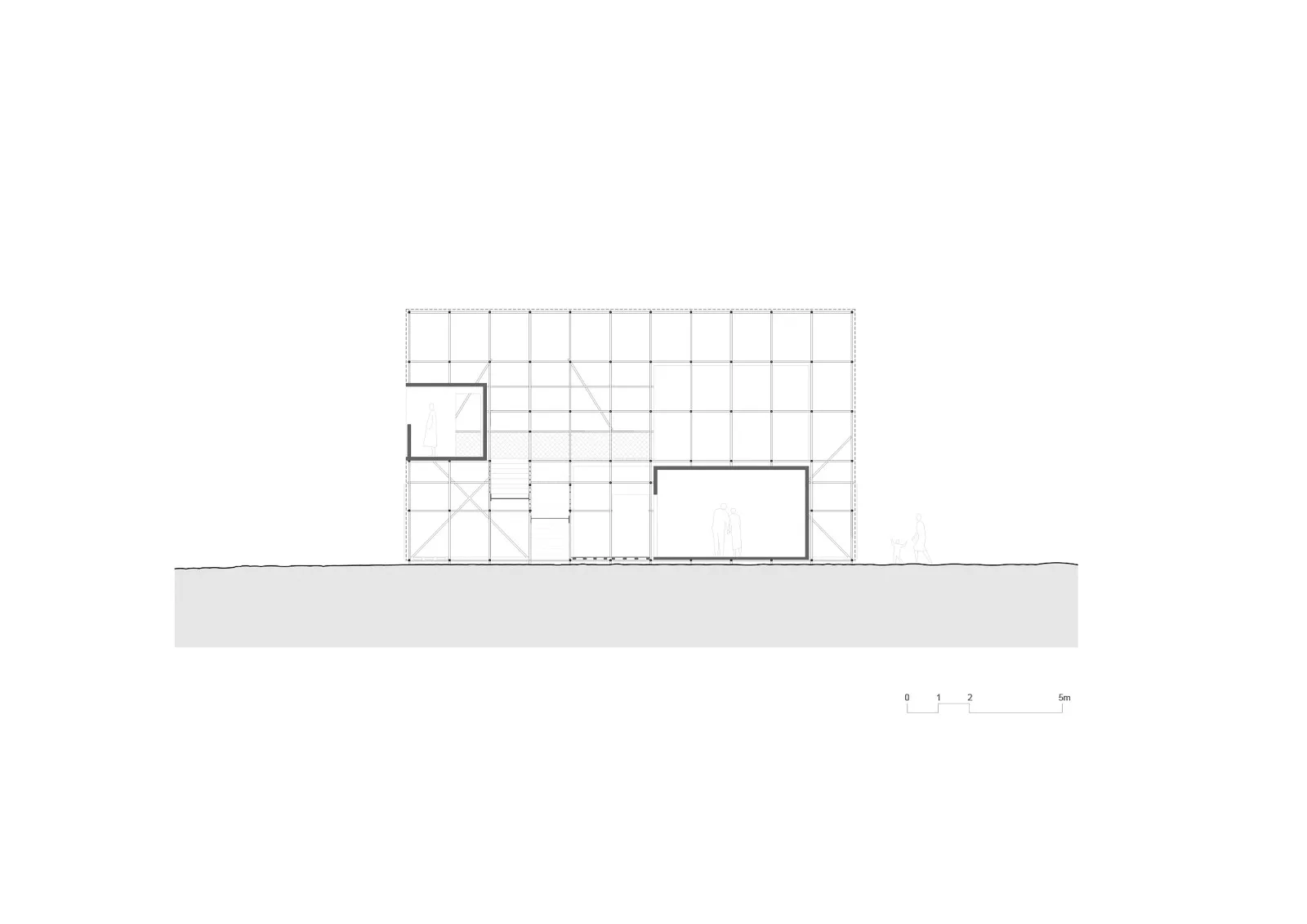 BIM Architecture | Huang Shen Er Space - Anaya Drama Festival "Migratory Bird 300" Beach Temporary Art Museum/Hemu Architecture Studio