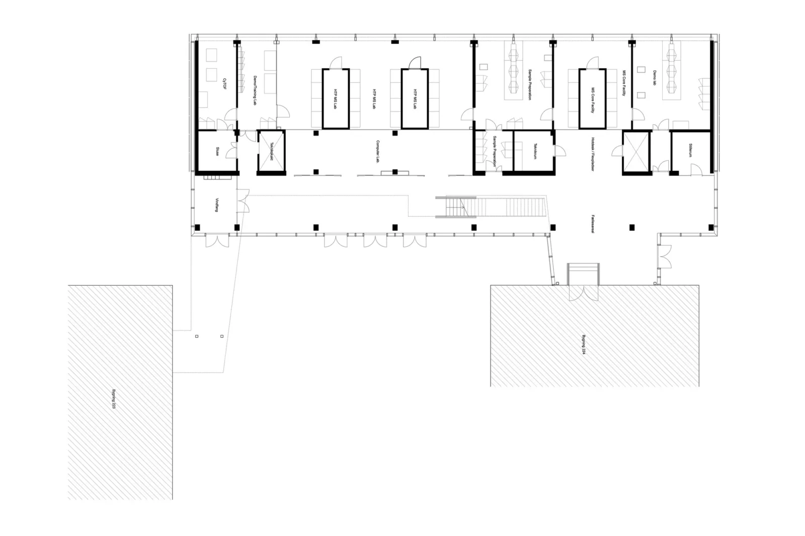 BIM Architecture | Bioengineering Research Laboratory Building at Technical University of Denmark/Mikkelsen Architects