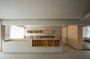 BIM Architecture: Designing a 100-Square-Meter Japanese-Style Office by Hangzhou Xilai Space Research-BIM WORLD