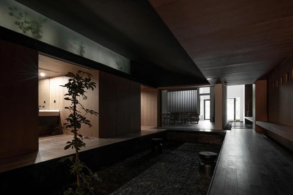 BIM Architecture | Posali Courtyard Tea Room/Magical Architecture Research Room Wang Chong Studio