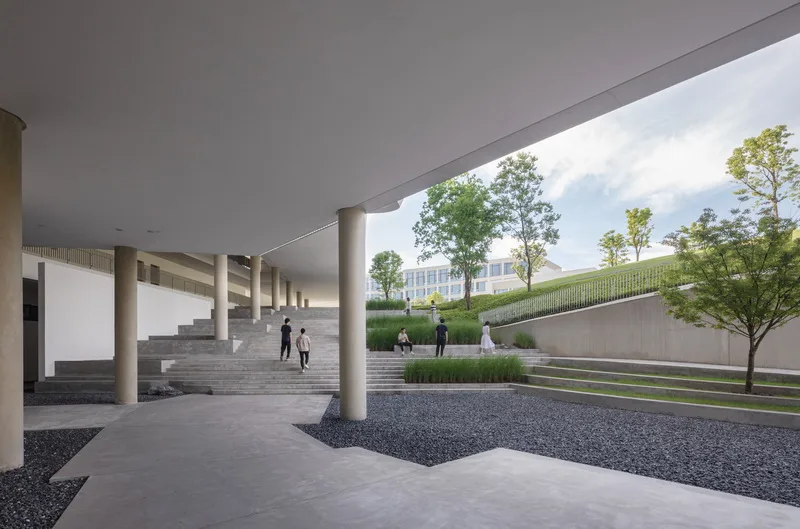 BIM architecture | Space shaping in line with the trend, designed by Zhejiang Jiande Airport Aviation Industry University Research Base/Gad Jiedi