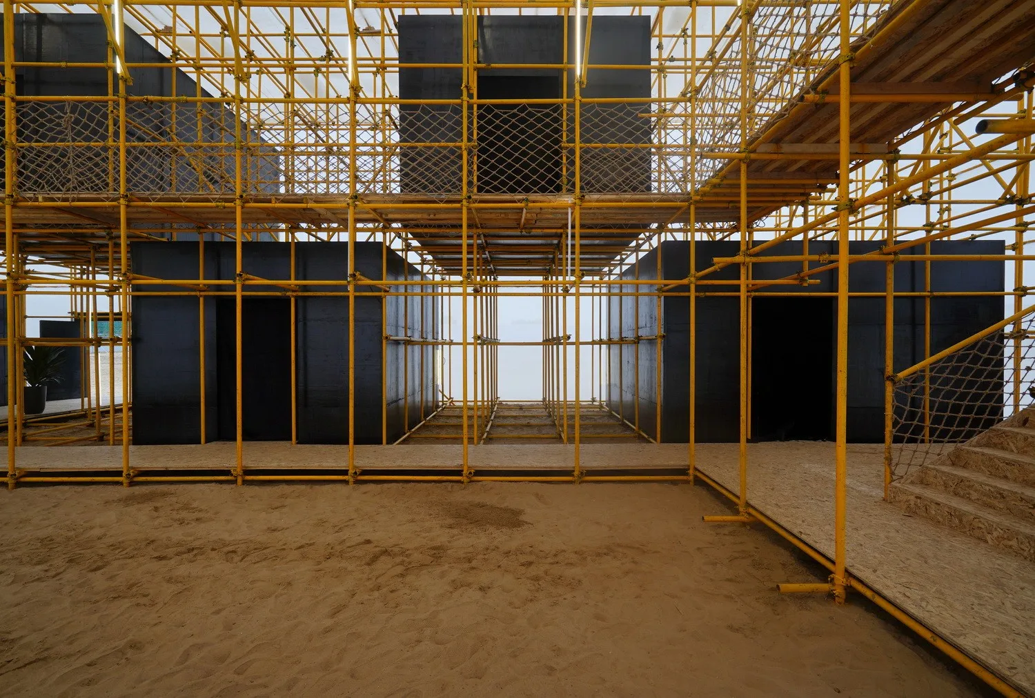 BIM Architecture | Huang Shen Er Space - Anaya Drama Festival "Migratory Bird 300" Beach Temporary Art Museum/Hemu Architecture Studio