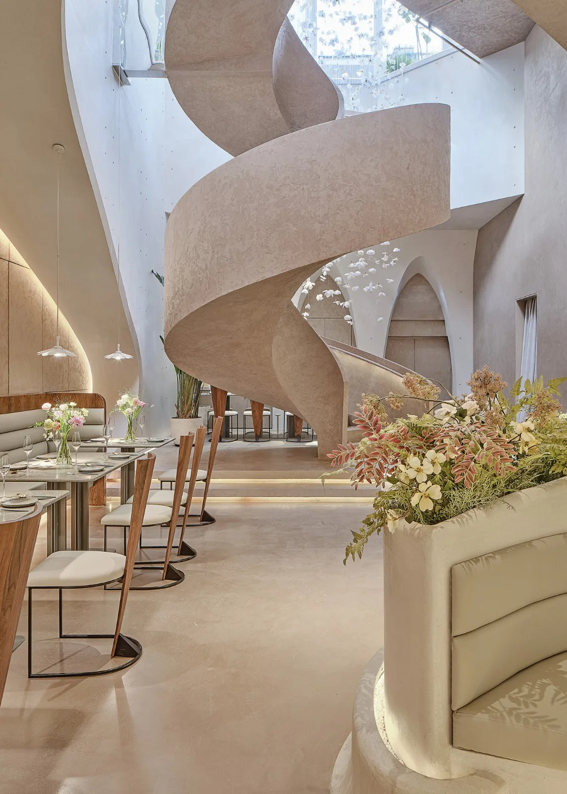 BIM Architecture | Flower Kitchen Designer "She" and His Ninth Love/Liang Zhu Design Firm