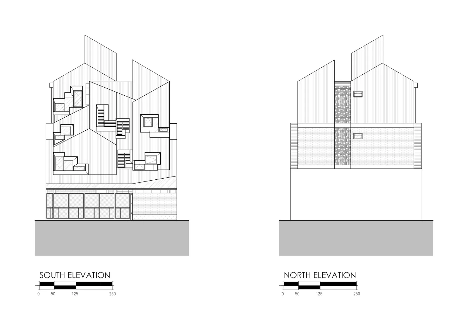 BIM Architecture | 'Gradually Stacking' Red Zone Boarding Apartments/Ismail Solehudin Architecture