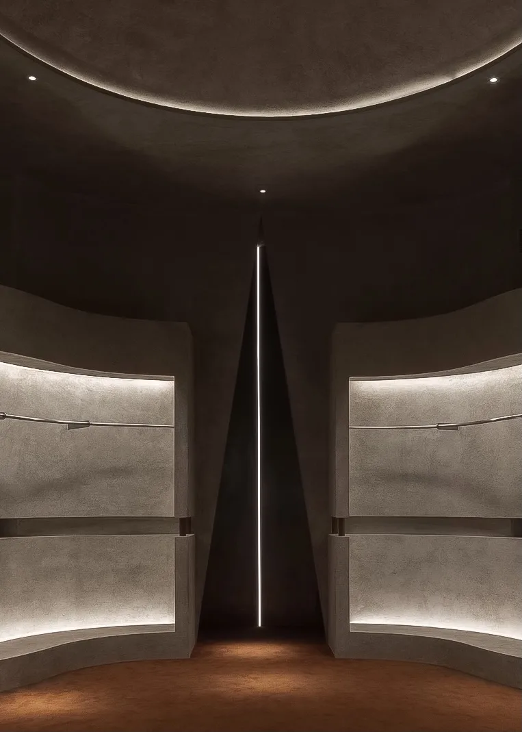 BIM Architecture | Vintage Futurist Buying Shop AUDREY/Liang Architecture Design Firm