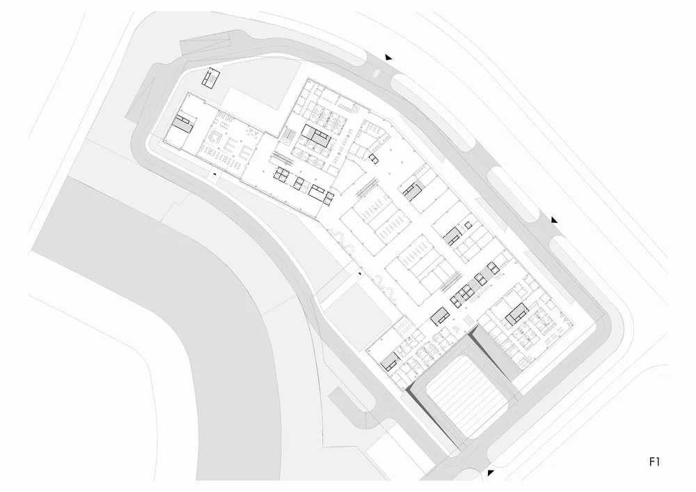 BIM Architecture | Healthy Living Room between City and Riverbank - Shanghai East Regional Medical Center/EMANARC Swiss Ruimeng Design