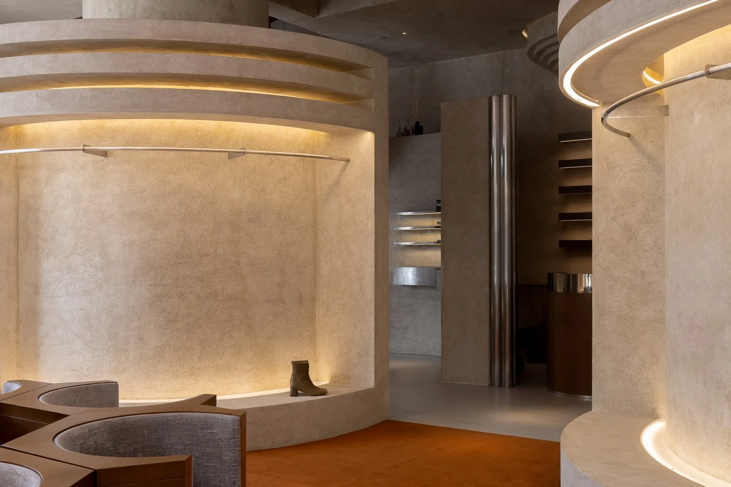 BIM Architecture | Vintage Futurist Buying Shop AUDREY/Liang Architecture Design Firm