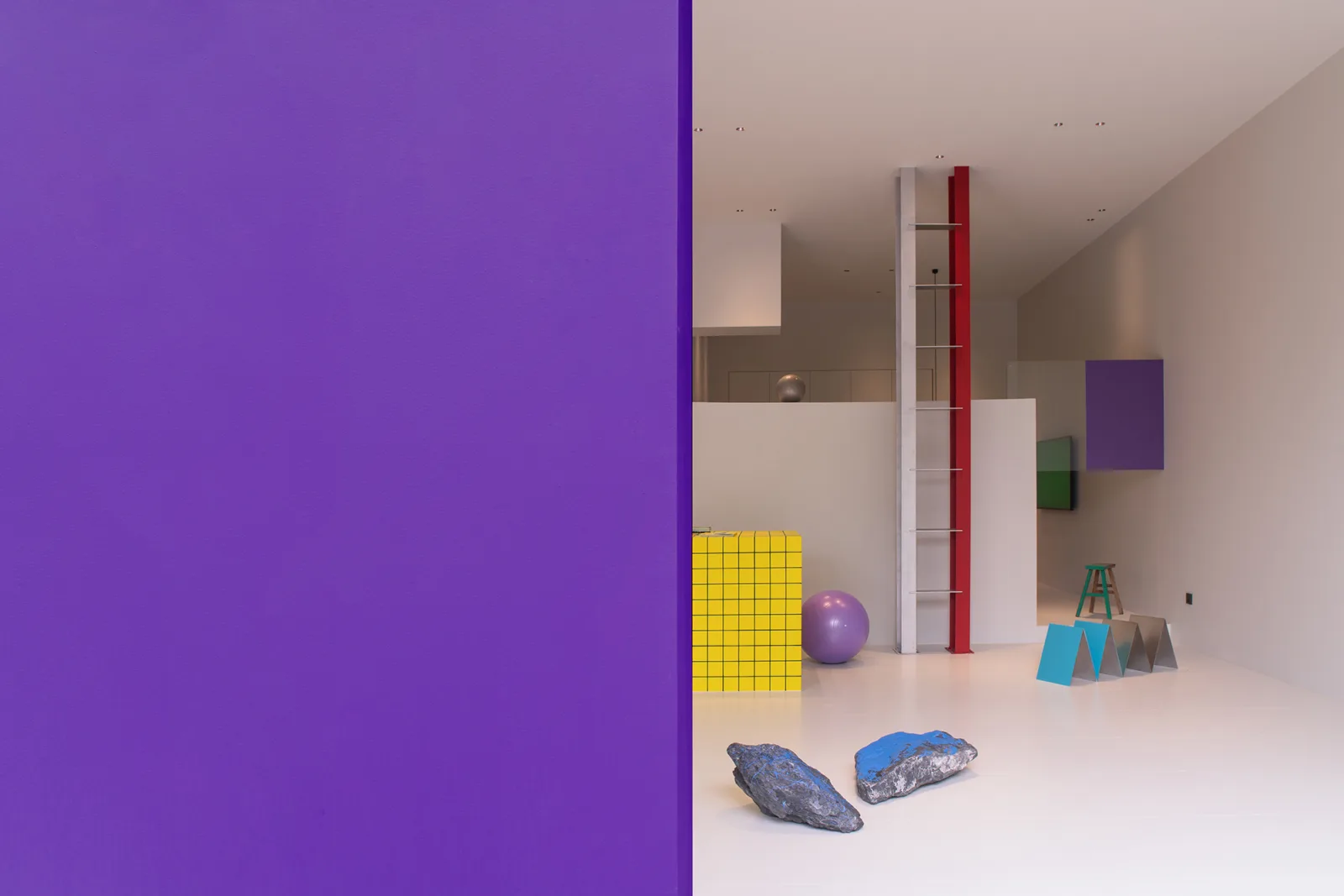 BIM Architecture | Benjamin Moore Coatings Jinhua Experience Center, a random spatial experiment of color explosion/NDB Design's new work