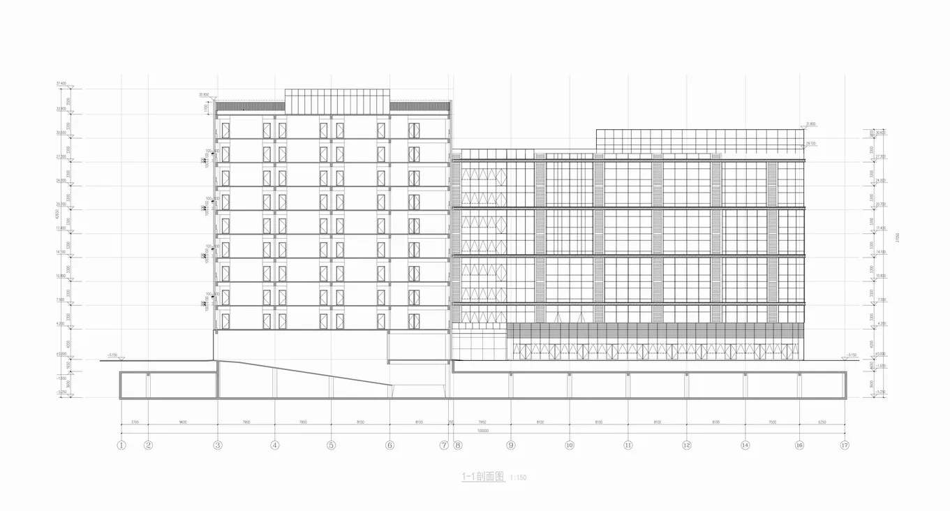 BIM Architecture | Living Container in Innovation Valley/Beijing Longyuan Kejian Architectural Design Co., Ltd