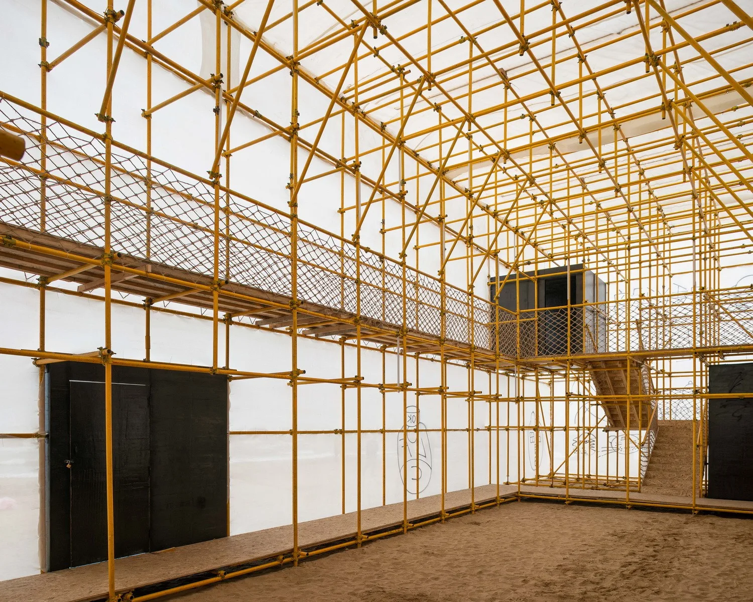 BIM Architecture | Huang Shen Er Space - Anaya Drama Festival "Migratory Bird 300" Beach Temporary Art Museum/Hemu Architecture Studio