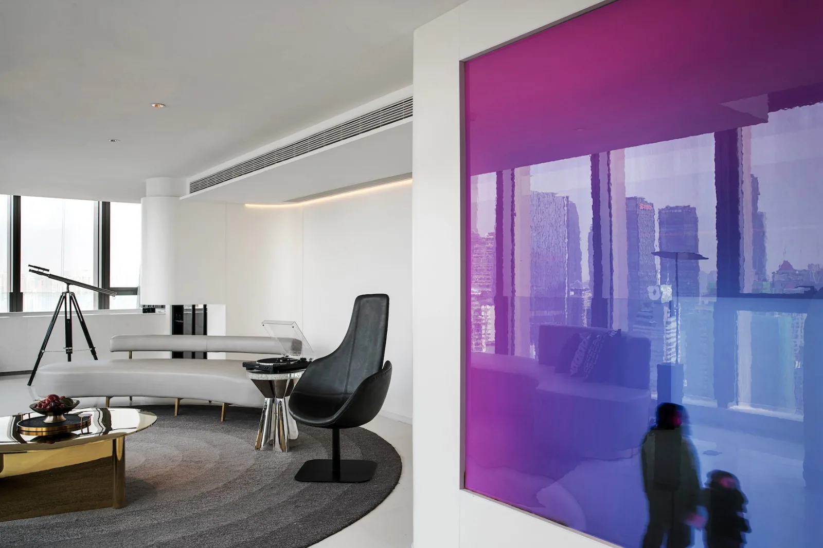 BIM Architecture | ISEYA Floating Cloud High Altitude Hotel [Chaotianmen Flagship Store]/Preaching Space Design