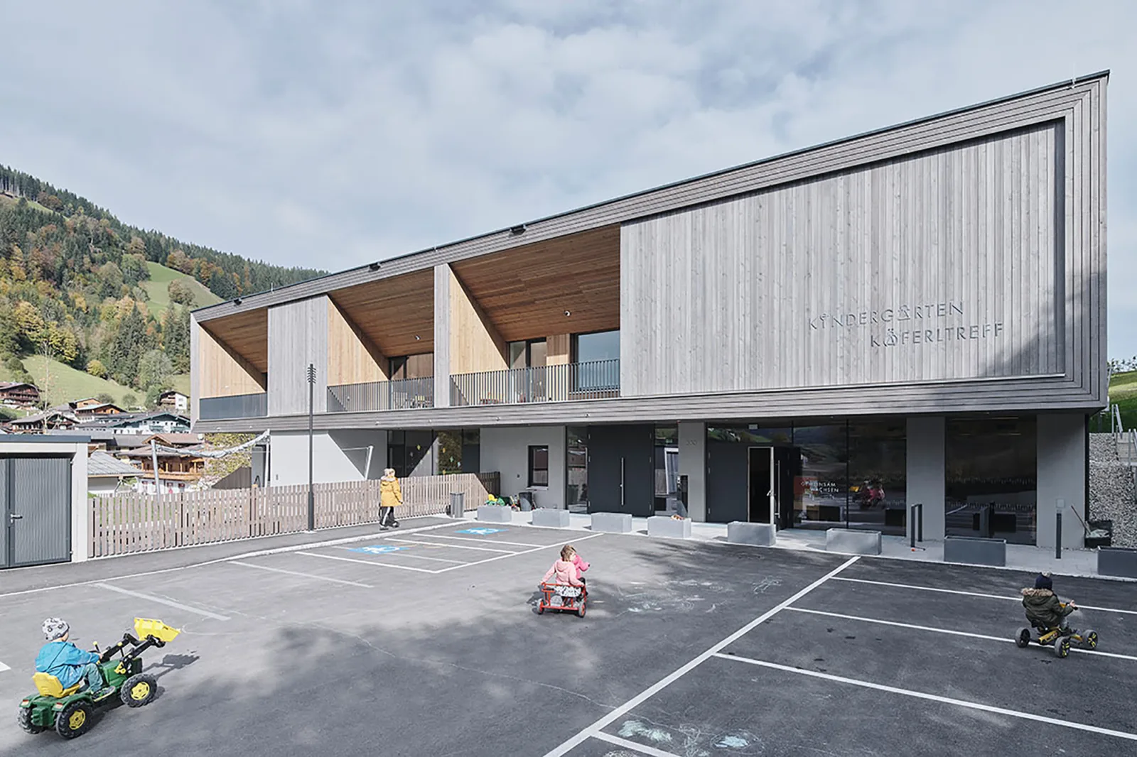BIM Architecture | Nursery and daycare in Wildschnau/Unisono Architekten+Kraft: Werk Architektur