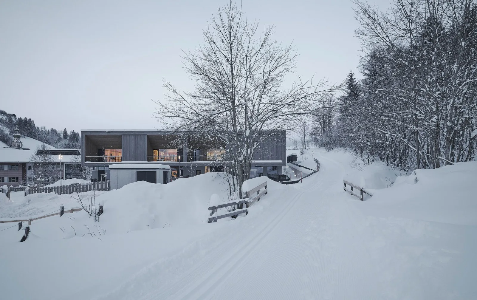 BIM Architecture | Nursery and daycare in Wildschnau/Unisono Architekten+Kraft: Werk Architektur
