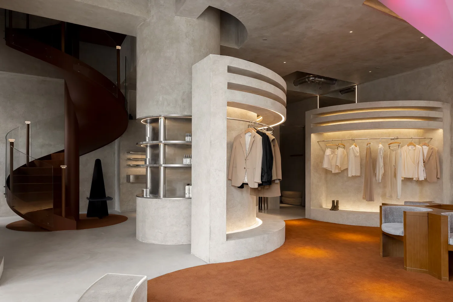 BIM Architecture | Vintage Futurist Buying Shop AUDREY/Liang Architecture Design Firm