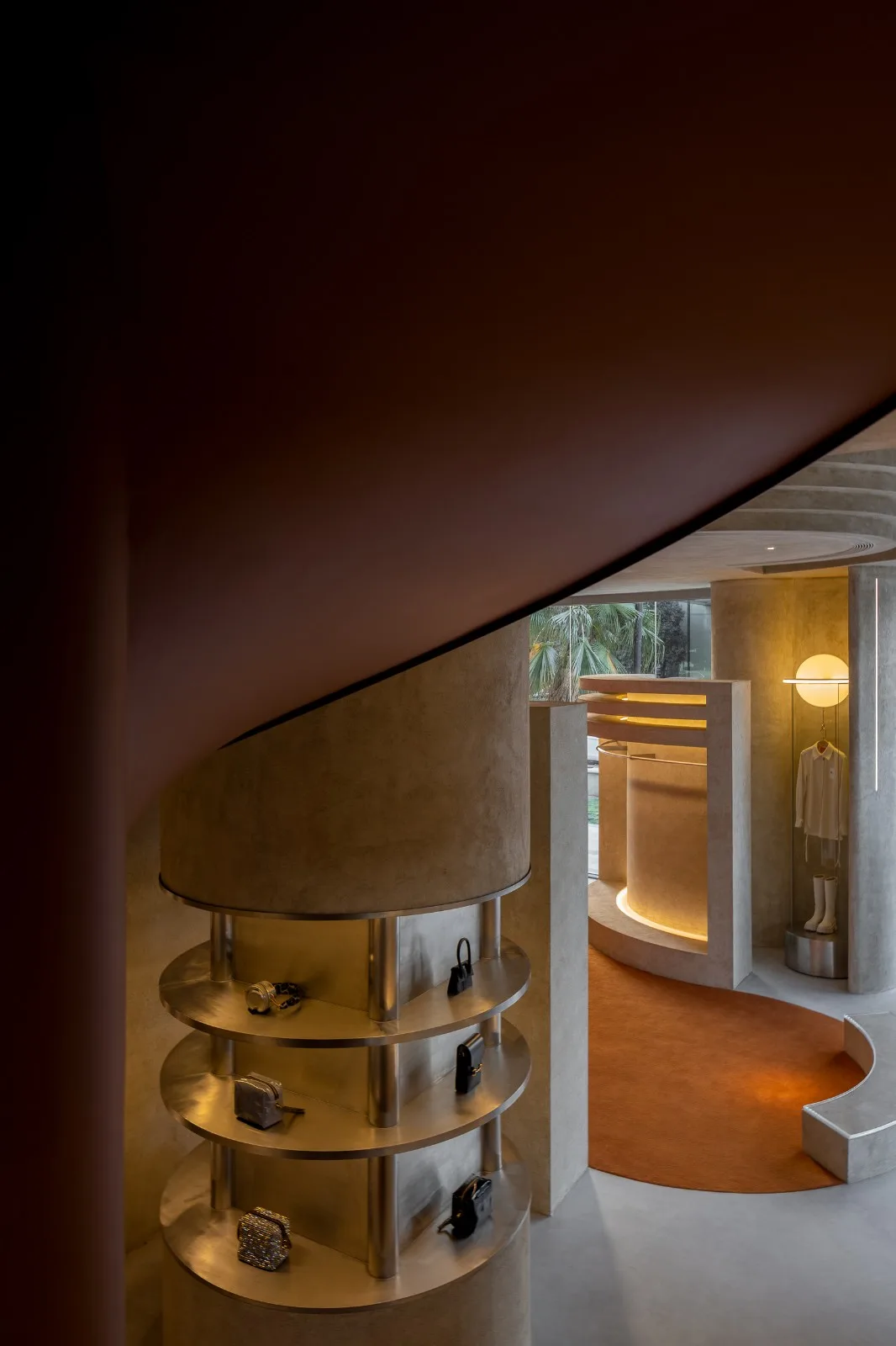 BIM Architecture | Vintage Futurist Buying Shop AUDREY/Liang Architecture Design Firm