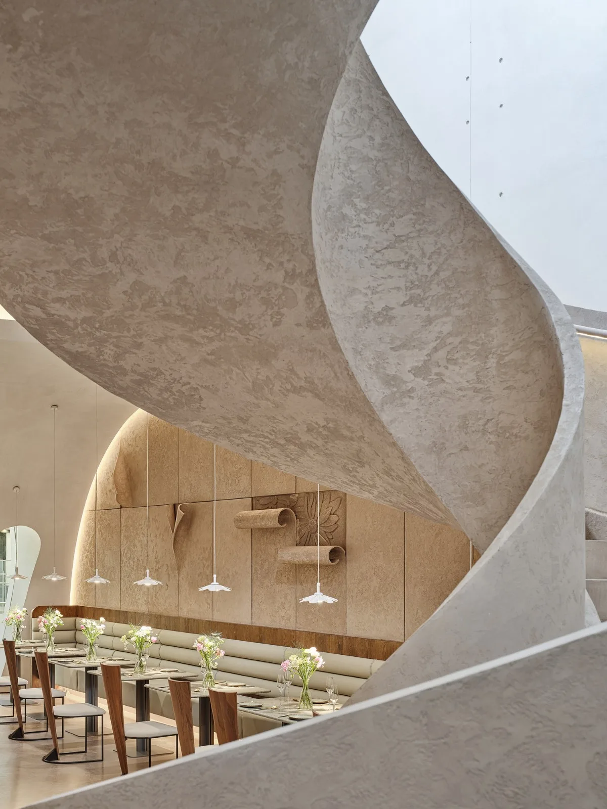 BIM Architecture | Flower Kitchen Designer "She" and His Ninth Love/Liang Zhu Design Firm