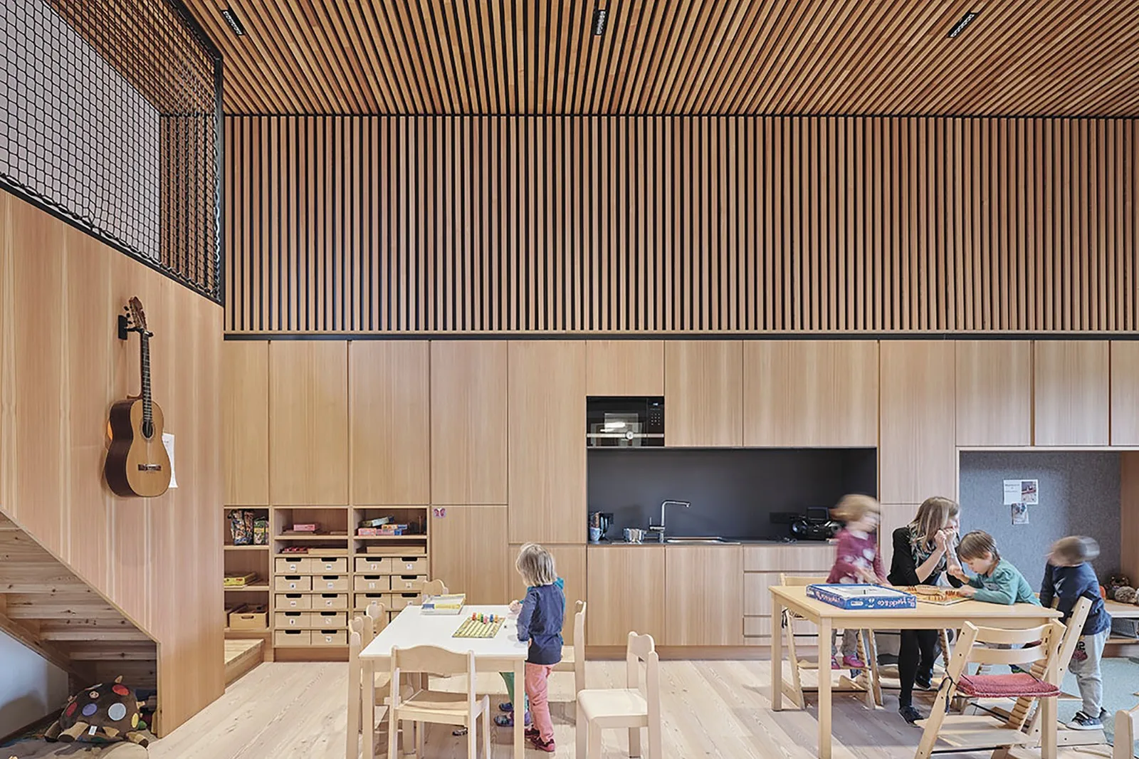 BIM Architecture | Nursery and daycare in Wildschnau/Unisono Architekten+Kraft: Werk Architektur