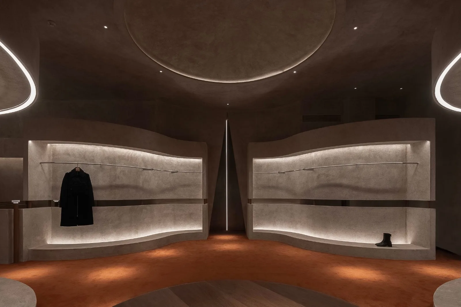 BIM Architecture | Vintage Futurist Buying Shop AUDREY/Liang Architecture Design Firm