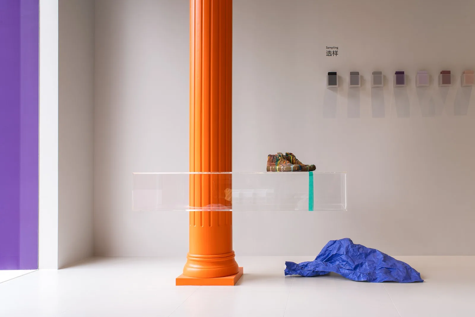 BIM Architecture | Benjamin Moore Coatings Jinhua Experience Center, a random spatial experiment of color explosion/NDB Design's new work