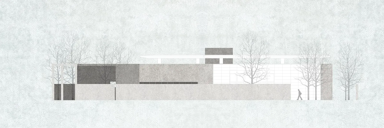 BIM Architecture | Ceramic Red Memory Hall Renovation/One Studio