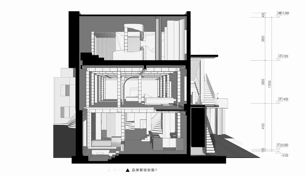 BIM Architecture | Moments Photography Base/Three Orange Lihe Space Design