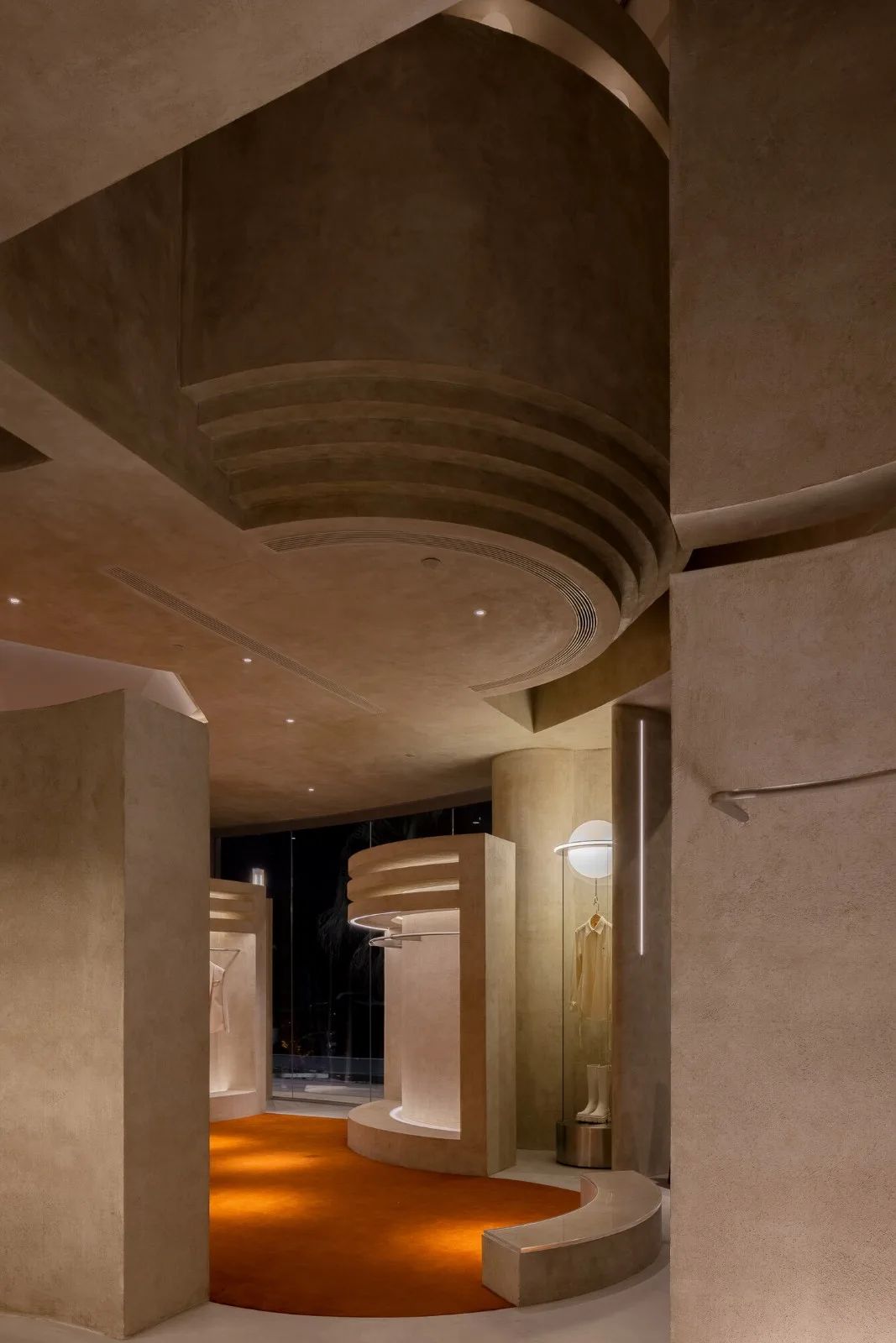 BIM Architecture | Vintage Futurist Buying Shop AUDREY/Liang Architecture Design Firm