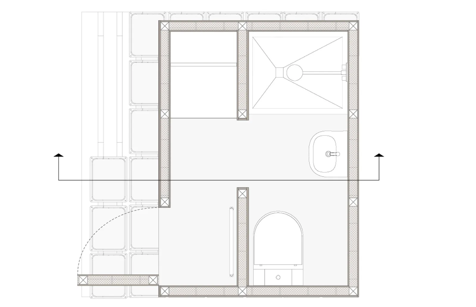 BIM Architecture | Module Cabin, Temporary Space for Medical Staff/Revolution