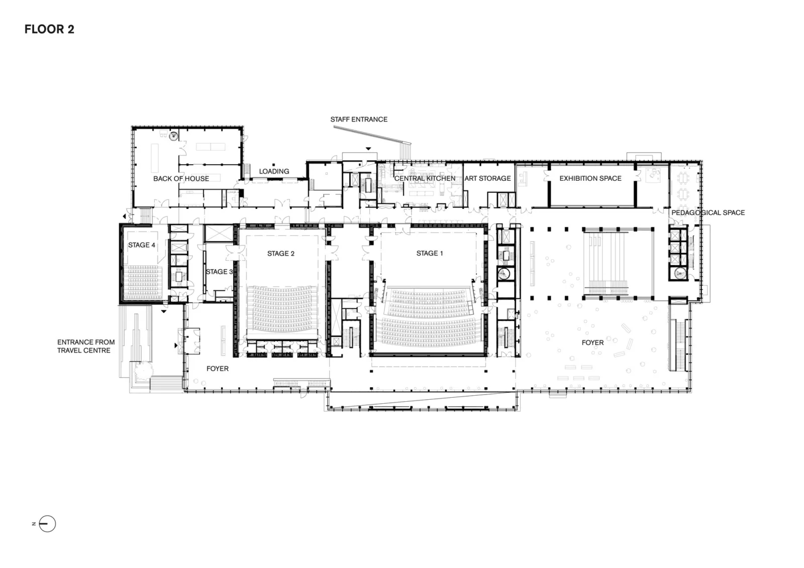 BIM Architecture | Sara Kulturhus Center/White Arkitekter