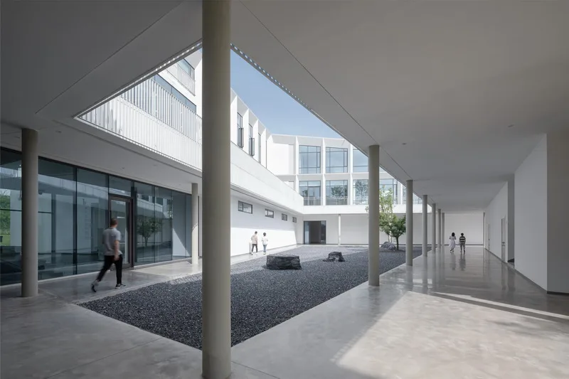 BIM architecture | Space shaping in line with the trend, designed by Zhejiang Jiande Airport Aviation Industry University Research Base/Gad Jiedi
