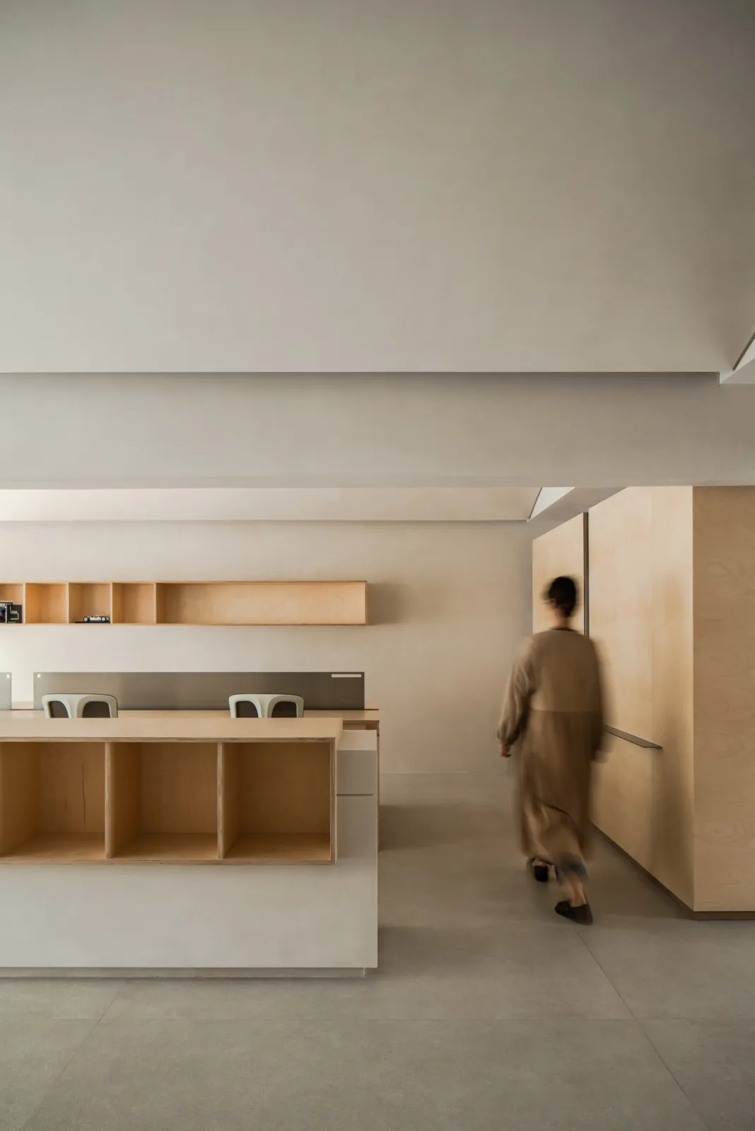 BIM architecture | 100 square meter Japanese office/Hangzhou Xilai Space research
