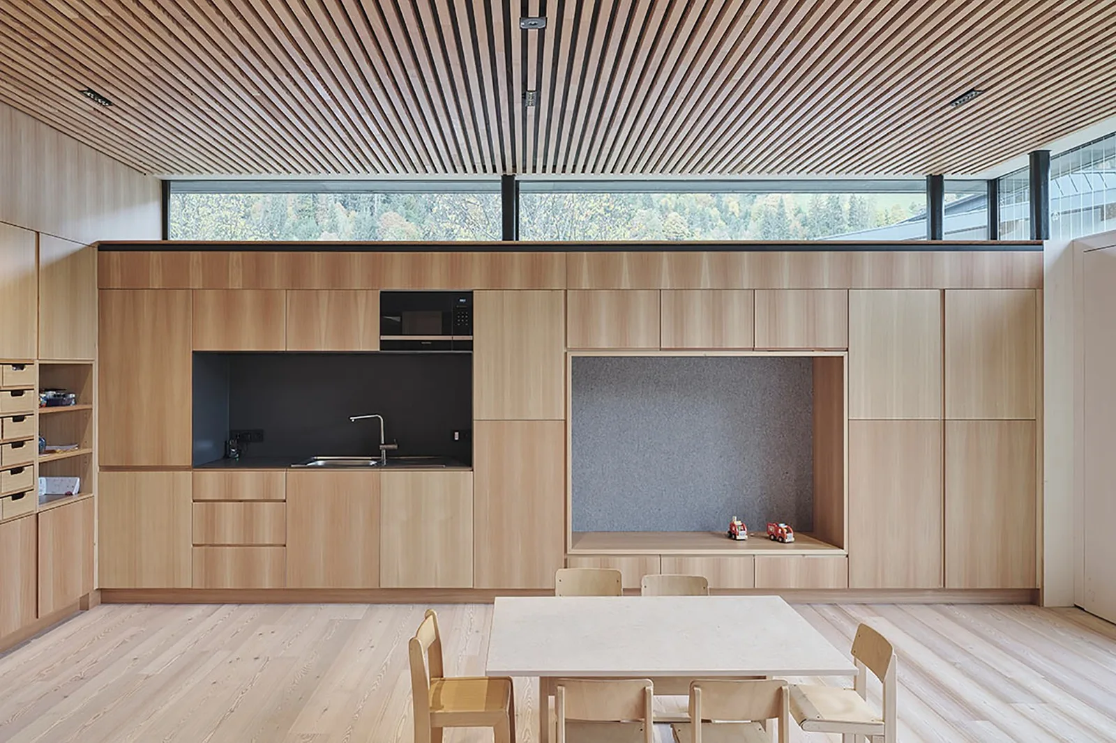BIM Architecture | Nursery and daycare in Wildschnau/Unisono Architekten+Kraft: Werk Architektur
