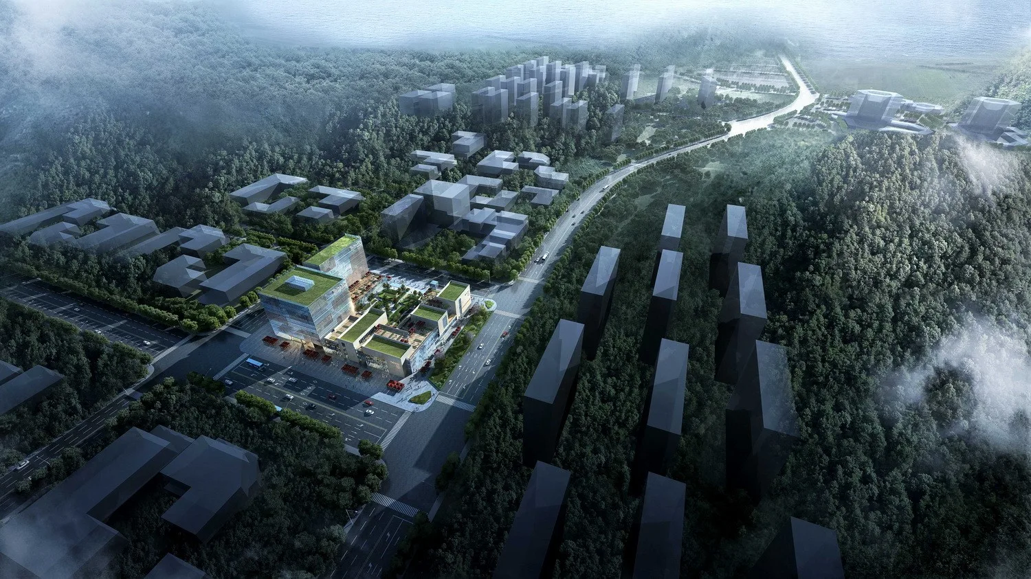 BIM Architecture | Living Container in Innovation Valley/Beijing Longyuan Kejian Architectural Design Co., Ltd