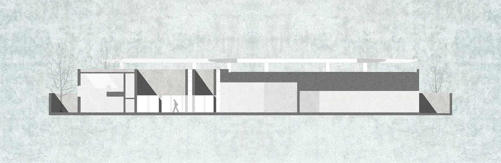 BIM Architecture | Ceramic Red Memory Hall Renovation/One Studio