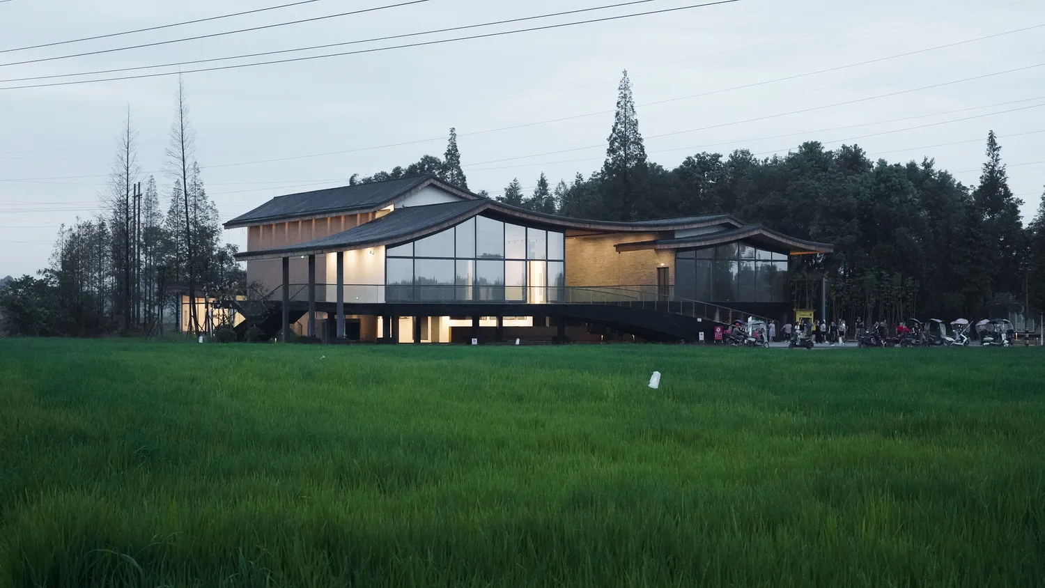 BIM Architecture | The Best Grain and Oil in the Fields - A Courtyard on the Farmland, a Paradise in the Village/Xiaoyin Architecture Firm
