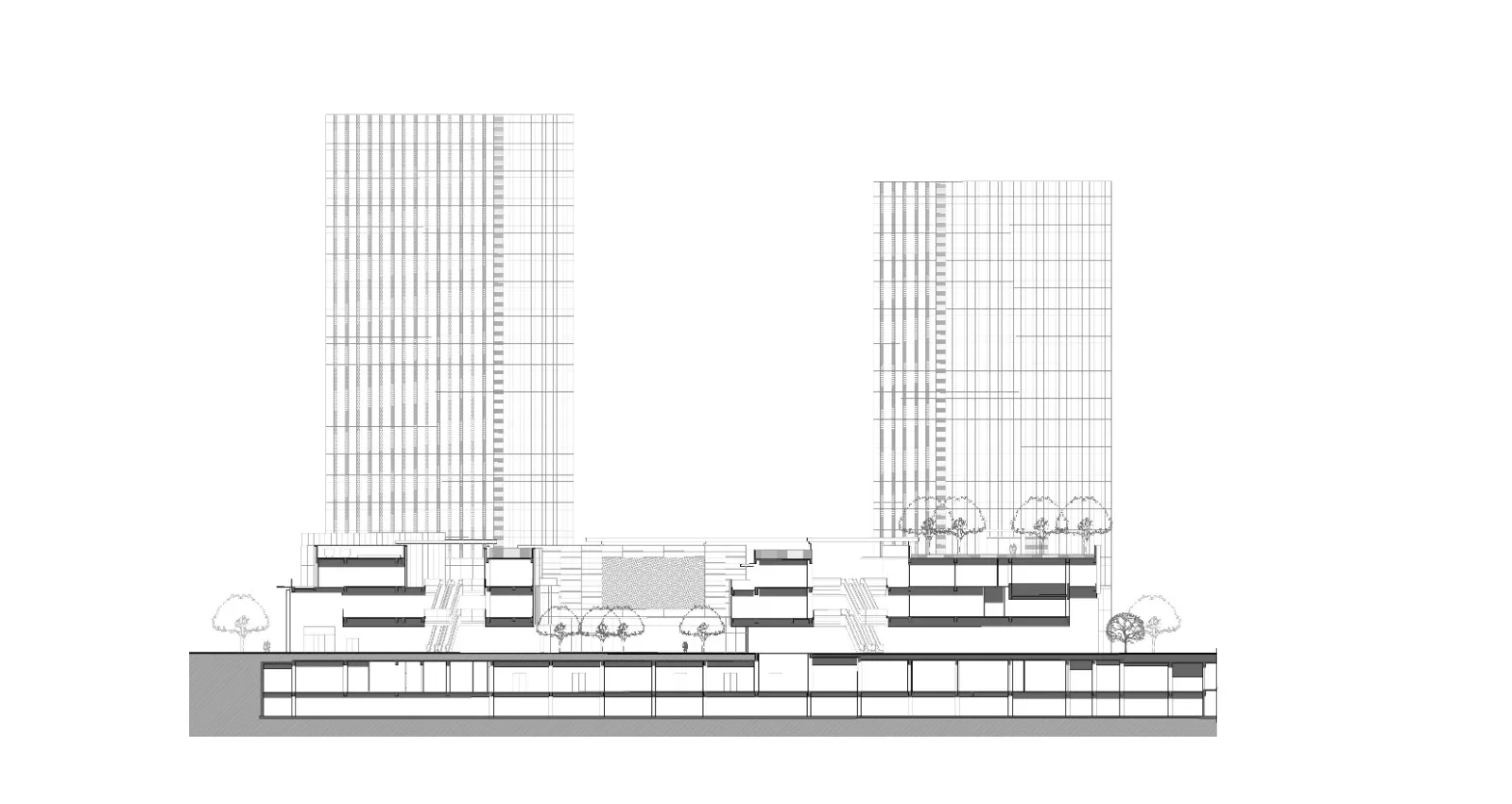 BIM Architecture | Shanghai Changfeng Center: Unified Order and Diverse Vitality/GOA Elephant Design