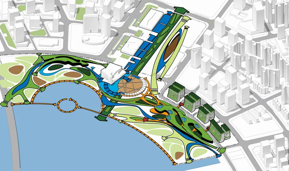 BIM Architecture | Lighting up the "Pearl" of the City: Architectural Design of the East Bank Cluster of Shenzhen Bao'an Happy Harbor/Laguarda. Low Architects