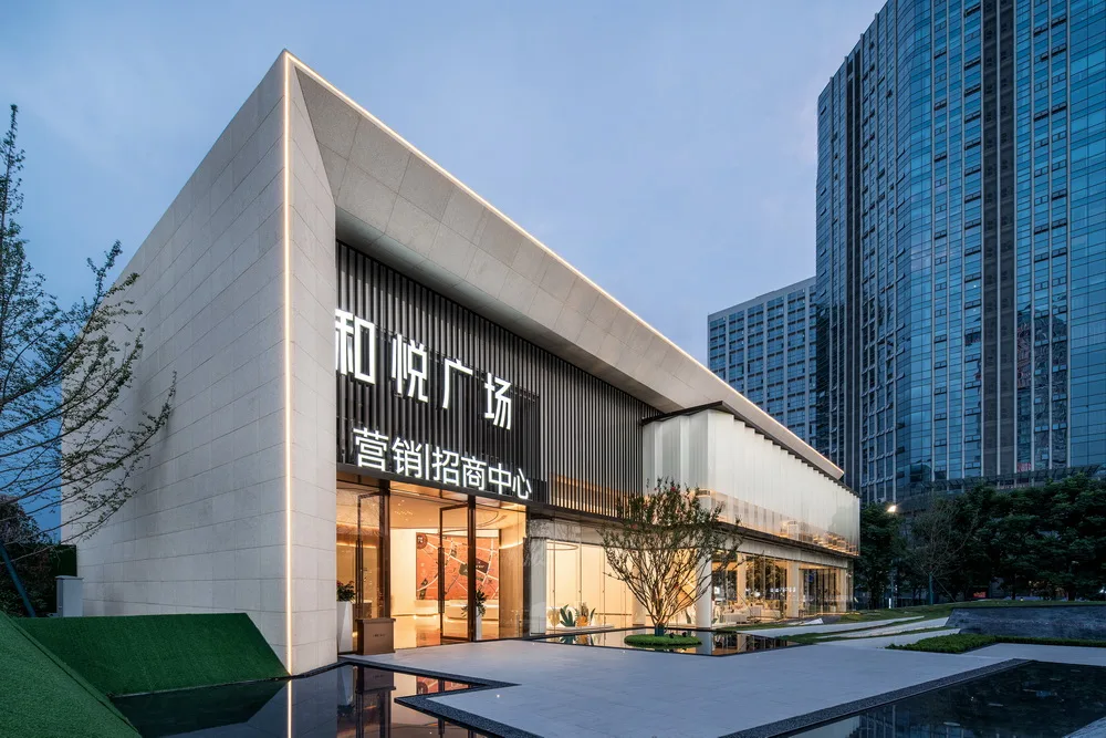 BIM Architecture | Chengdu Chenghua Heyue Plaza Marketing Center/Hanjia Southwest Institute
