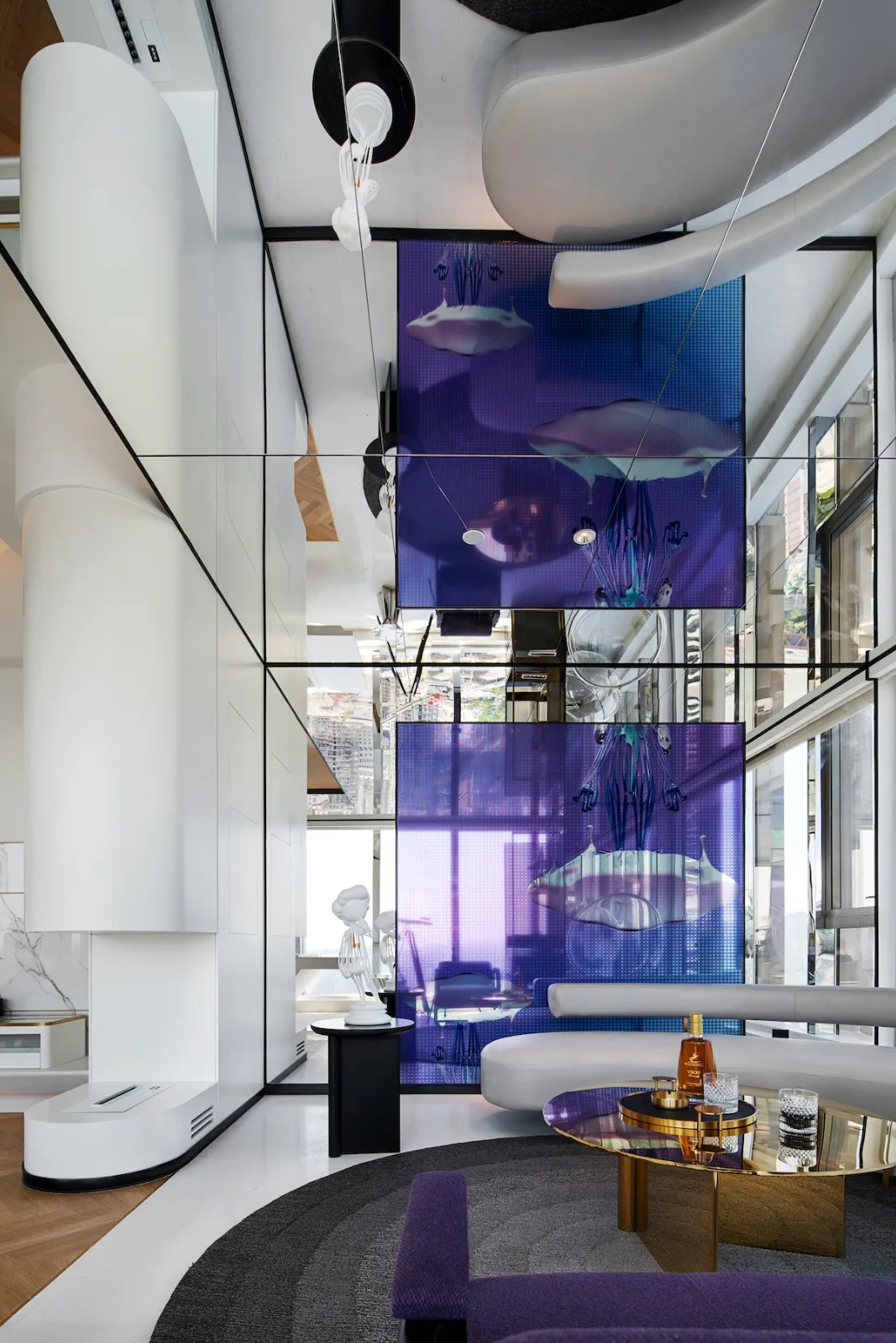 BIM Architecture | ISEYA Floating Cloud High Altitude Hotel [Chaotianmen Flagship Store]/Preaching Space Design