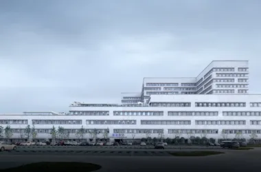 BIM Architecture: Swiss Rui Meng's Design Blends with Suzhou Garden at Dushu Lake Hospital-BIM WORLD