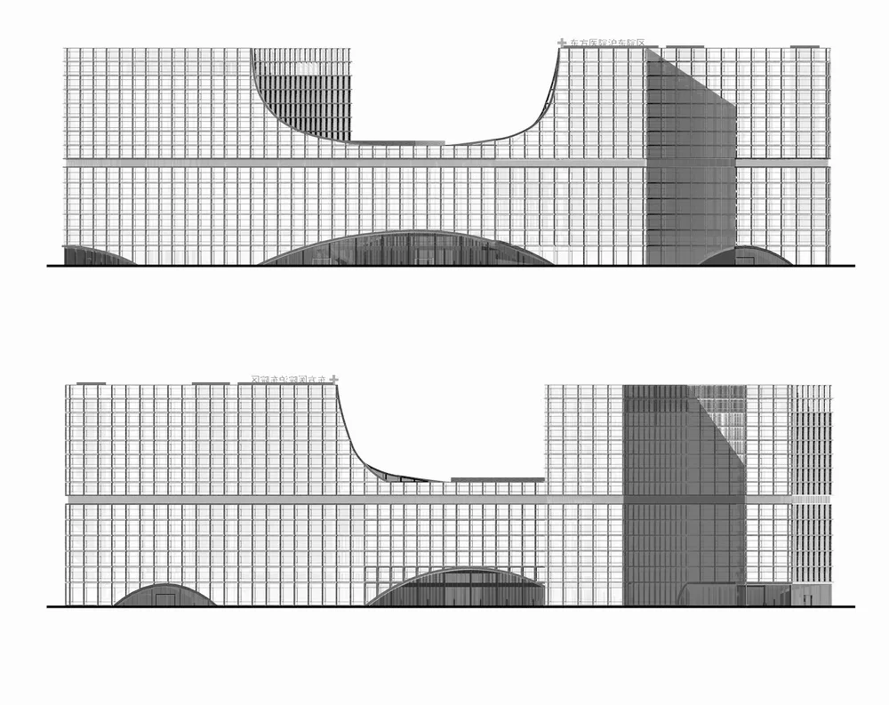 BIM Architecture | Healthy Living Room between City and Riverbank - Shanghai East Regional Medical Center/EMANARC Swiss Ruimeng Design