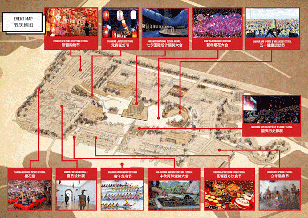 Festival Calendar and Map