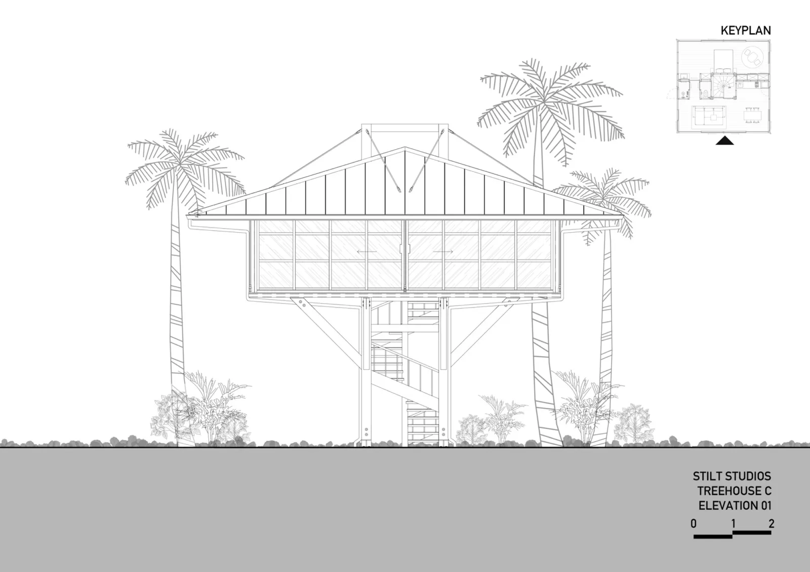 BIM Architecture | Dream Studio, Treehouse C/Stilt Studios