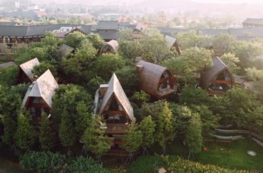 BIM Architecture: Lebei Tree House by AOE Construction Team-BIM WORLD