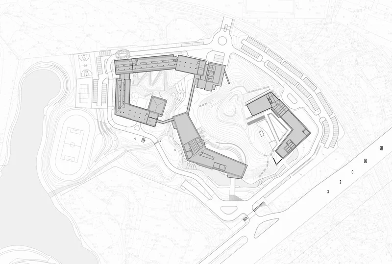 BIM architecture | Space shaping in line with the trend, designed by Zhejiang Jiande Airport Aviation Industry University Research Base/Gad Jiedi