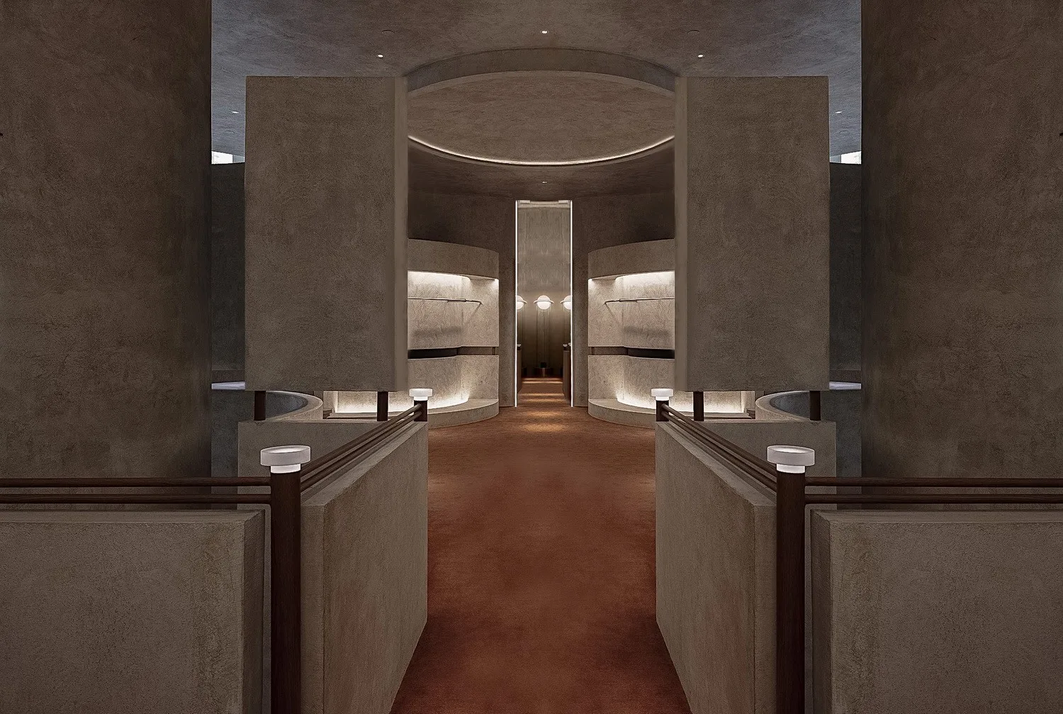 BIM Architecture | Vintage Futurist Buying Shop AUDREY/Liang Architecture Design Firm