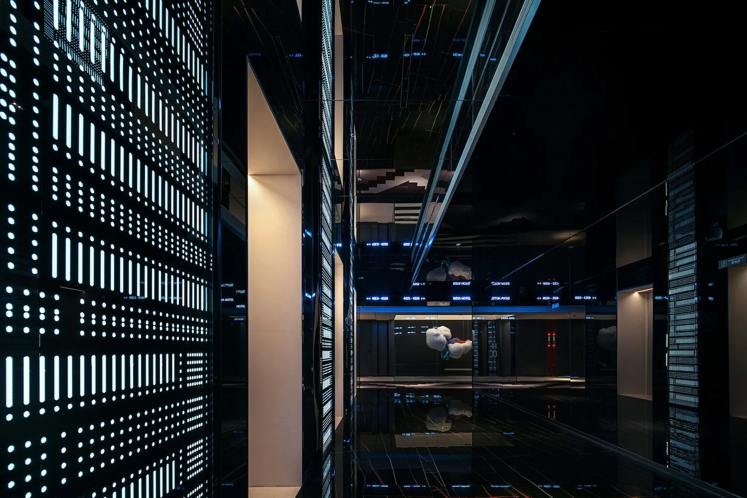 BIM Architecture | ISEYA Floating Cloud High Altitude Hotel [Chaotianmen Flagship Store]/Preaching Space Design
