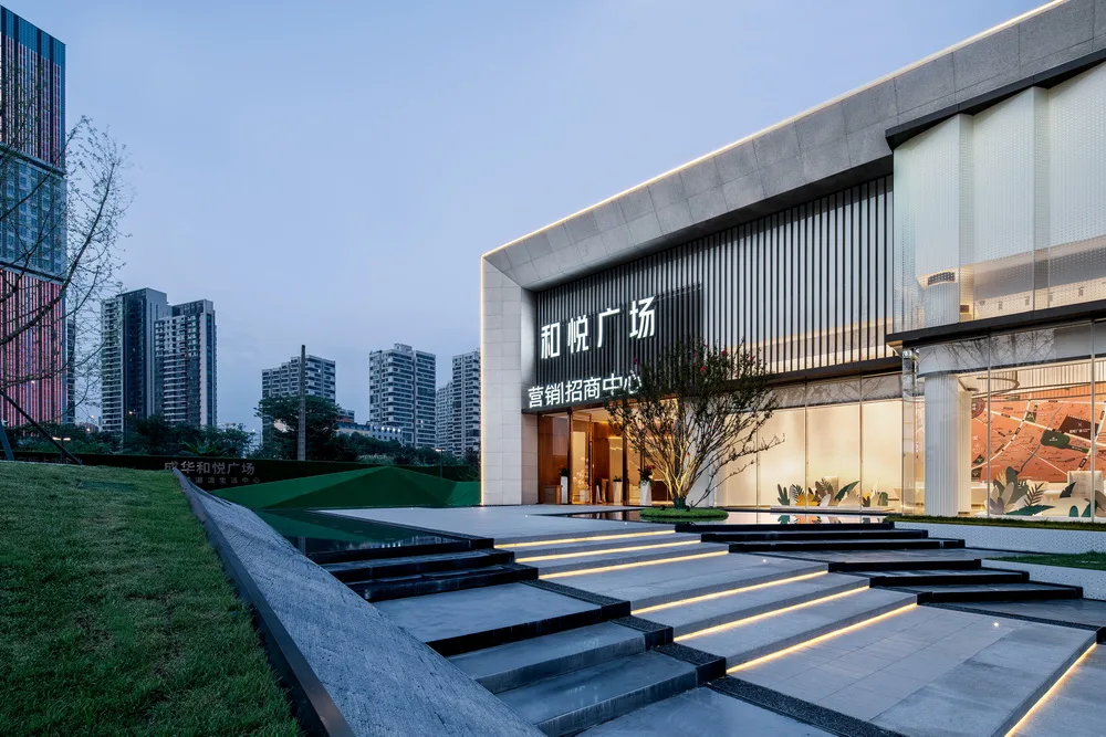BIM Architecture | Chengdu Chenghua Heyue Plaza Marketing Center/Hanjia Southwest Institute